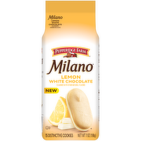 Pepperidge Farm Milano White Chocolate Lemon Flavored Cookies, Bag - 7 Ounce