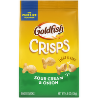 Pepperidge Farm Goldfish Sour Cream & Onion Baked Snacks - 4.8 Ounce