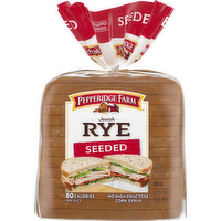 Pepperidge Farm Jewish Rye Seeded Bread, Bag - 16 Ounce
