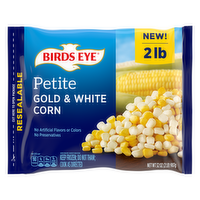 Birds Eye Petite Gold And White Corn, Frozen Vegetable - 32 Ounce