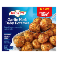 Birds Eye Garlic Herb Baby Potatoes, Family Size Frozen Potato Side Dish - 20.5 Ounce