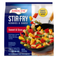 Birds Eye Stir-Fry Veggies & Sauce, Sweet & Sour, Frozen - 15 Ounce