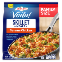 Birds Eye Voila! Sesame Chicken, Family Size Skillet Meal, Frozen Bag - 42 Ounce