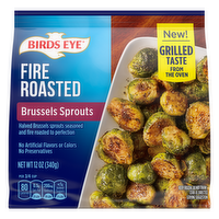Birds Eye Fire Roasted Brussels Sprouts, Frozen Vegetables - 12 Ounce