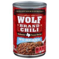 Wolf Brand Chili No Beans - 15 Ounce