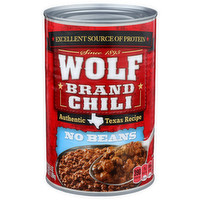 Wolf Brand Chili No Beans - 38.5 Ounce