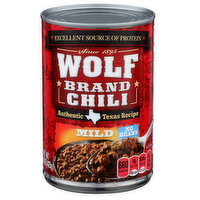 Wolf Brand Chili No Beans Mild - 15 Ounce
