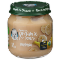 Gerber Organic For Baby Banana - 4 Ounce