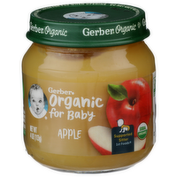 Gerber Organic For Baby Apple - 4 Ounce