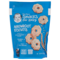 Gerber Snacks For Baby Arrowroot Biscuits - 5.5 Ounce