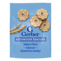 Gerber Snacks For Baby Arrowroot Biscuits Food - 5.5 Ounce