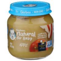 Gerber Natural For Baby Apple - 4 Ounce