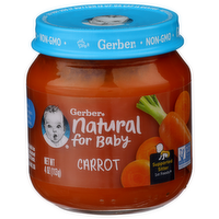Gerber Natural For Baby Carrot - 4 Ounce