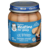 Gerber Chicken Sticks Mealtime For Baby Lil' - 2.5 Ounce