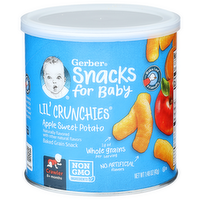 Gerber Snacks For Baby Apple Sweet Potato Baked Grain Snack - 1.48 Ounce