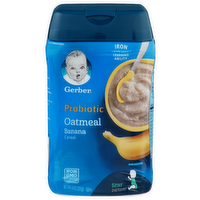 Gerber Oatmeal Banana Cereal - 8 Ounce