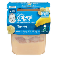 Gerber Banana Sitter 2nd Foods Baby Food - 4 Ounce - 2 Count