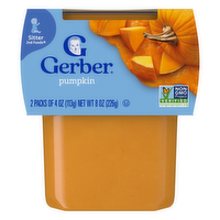 Gerber 2nd Foods Pumpkin Baby Food - 8 Ounce