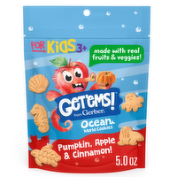 Get'Ems! Pumpkin Apple & Cinnamon Ocean World Cookies - 5 Ounce
