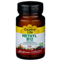 Country Life Cherry Methyl B12 - 60 Count