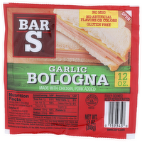 Bar S Garlic Bologna - 12 Ounce