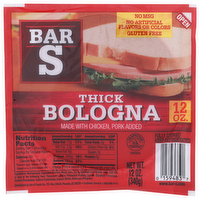 Bar S Thick Bologna - 12 Ounce