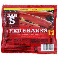 BROOKSHIRE'S Bar Franks Red - 12 Ounce
