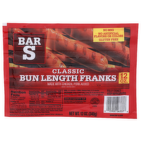 Bar S Classic Bun Length Franks - 12 Ounce