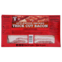Bar S Applewood Smoked Thick Cut Bacon - 12 Ounce