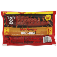 BAR-S Hot Honey Links - 3 Ounce - 4 Count