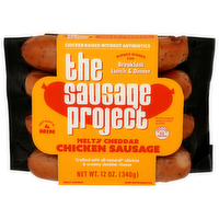 The Sausage Project Cheddar Melty Chicken - 12 Ounce