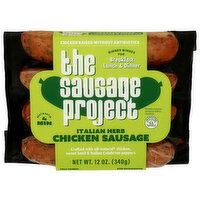 The Sausage Project Italian Herb Chicken - 12 Ounce