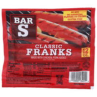 Bar S Classic Franks - 12 Ounce