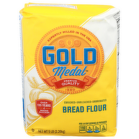 Gold Medal Enriched • Unbleached • Unbromated Bread Flour - 5 Pound