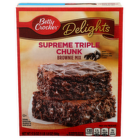 Betty Crocker Delights Supreme Triple Chunk Brownie Mix - 17.8 Ounce