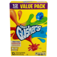 Fruit Gushers Strawberry Splash Tropical Flavors Flavored Snacks - 0.8 Ounce - 12 Count