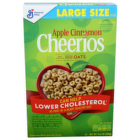 General Mills Cheerios Apple Cinnamon Sweetened Whole Grain Oat Cereal - 14.2 Ounce