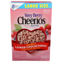 General Mills Cheerios Large Size Sweetened Whole Grain Oat Cereal - 14.5 Ounce
