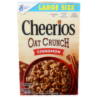 General Mills Cheerios Cinnamon Oat Crunch Sweetened Multigrain Cereal With Whole Grain Oats - 18.2 Ounce