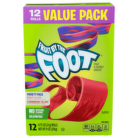 Fruit By The Foot Berry Tie-Dye Strawberry Variety Pack Flavored Snacks - 0.75 Ounce - 12 Count