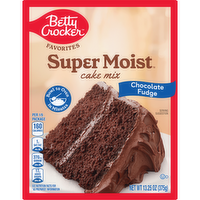 Betty Crocker Favorites Super Moist Chocolate Fudge Cake Mix - 13.25 Ounce