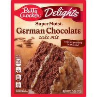 Betty Crocker Delights Super Moist German Chocolate Cake Mix - 13.25 Ounce