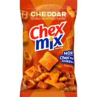 Chex Mix Cheddar Snack Mix, Savory Bag - 8 Ounce