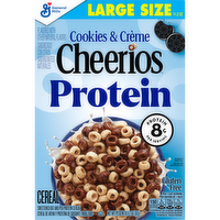 Cheerios Protein Cereal, Cookies And Crème, Protein, Large Size - 11.2 Ounce