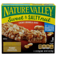 Nature Valley Sweet & Salty Nut Peanut Chewy Granola Bars - 1.233 Ounce - 6 Count