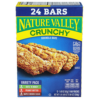 Nature Valley Crunchy Maple Brown Sugar Peanut Butter Oats 'n Honey Granola Bars 'n - 1.49 Ounce - 12 Count