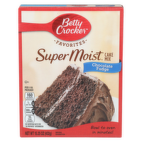 Betty Crocker Favorites Chocolate Fudge Super Moist Favorites Cake Mix - 15.25 Ounce