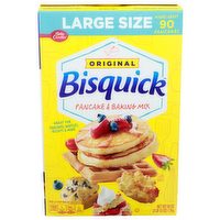 Betty Crocker Bisquick Original Large Size Pancake & Baking Mix - 60 Ounce