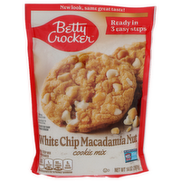 Betty Crocker White Chip Macadamia Nut Cookie Mix - 14 Ounce