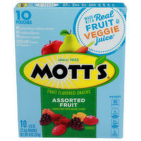 Mott's Assorted Fruit Flavored Snacks - 0.8 Ounce - 10 Count